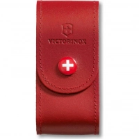 Чехол Victorinox 4.0521.1 кожаный для ножей 91мм 5-8 уровней красный купить в Великом Новгороде