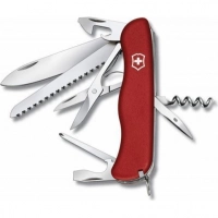 Мультитул Victorinox Outrider 0.8513, сталь X50CrMoV15, рукоять нейлон, красный купить в Великом Новгороде