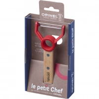 Нож для чистки овощей Opinel Peeler, деревянная рукоять, нержавеющая сталь, коробка купить в Великом Новгороде