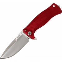 Нож складной LionSteel SR11A RS RED, сталь Uddeholm Sleipner® Satin Finish, рукоять алюминий (Solid®), красный купить в Великом Новгороде