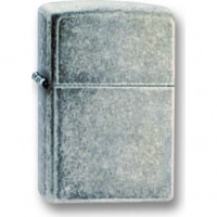 Зажигалка ZIPPO Antique Silver Plate, латунь с покрытием ™Plate, серебристый, матовая, 36х12×56 мм купить в Великом Новгороде