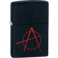 Зажигалка ZIPPO Classic А с покрытием Black Matte, латунь/сталь, чёрная, матовая, 36x12x56 мм купить в Великом Новгороде