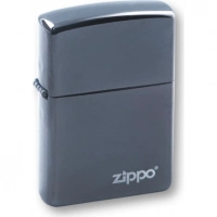 Зажигалка ZIPPO Classic с покрытием Black Ice®, латунь/сталь, чёрная, глянцевая, 36х12х56 мм купить в Великом Новгороде